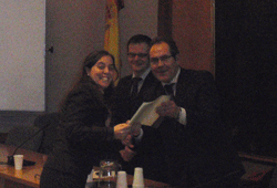 Entrega Premio Pilar Garc&iacute;a G&oacute;mez
