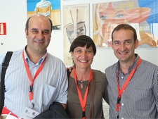 Josep Fust&eacute;, Marisa Buglioli y Enrique Bernal